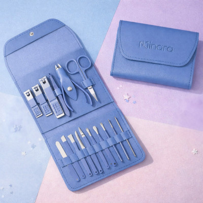 MINARA 16 In 1 Manicure, Pedicure & Grooming Kit Blue