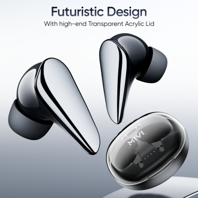 Mivi DuoPods Storm [New launch], 60 Hrs, 13mm Drivers, Fast Charg